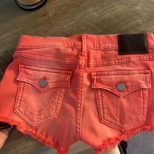 True religion Jean shorts